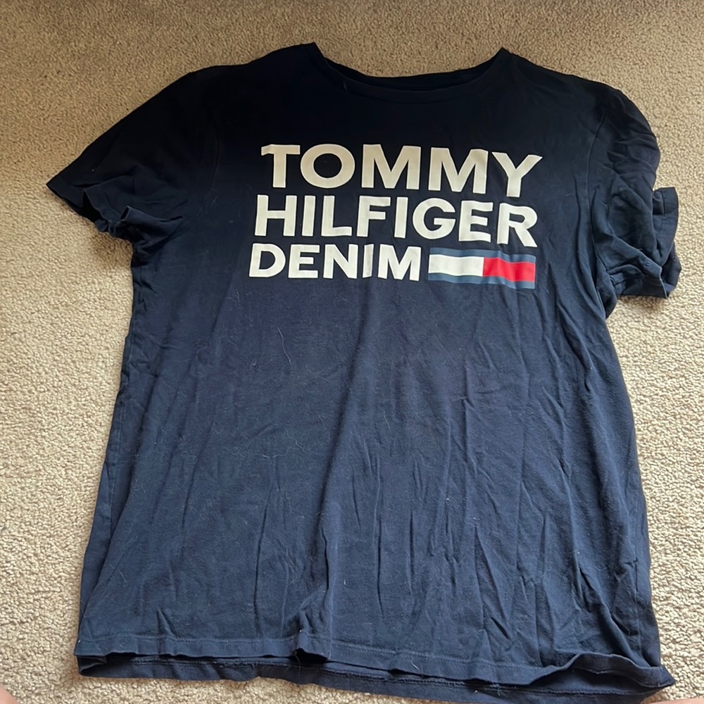 Tommy Hilfiger Denim Short Sleeve Shirt Size M